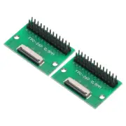 2pcs FFC FPC Connector Board 26 Pins Double Row Male Pin Header Strip Adapter