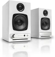 Bluetooth Desktop Speakers - HD3 60W Powered Wireless Stereo Monitor Bookshelf S