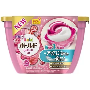 日本製 寶僑 P&G 3D立體洗衣膠球 洗衣凝膠球 盒裝 雙色洗衣球含柔軟精 三代3D洗衣膠球