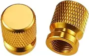 jiningxinxin Compatible with CB1000R CB1000 R 2008-2023 Accessories Motorcycle CNC Aluminum Tire Valve Air Port Stem Cover Caps(Gold)