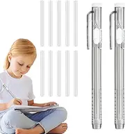 Mechanical Eraser | Style Eraser Refills | Retractable Eraser , Convenient Eraser with Refills, Pencil Erasers for Artists, Drafting, Drawing, & Painting