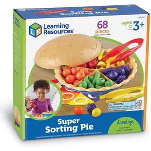 兒初見。美國Learning resources 教學資源-超級水果派 小鳥配對 分類遊戲 幾何圖形學習寶盒