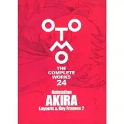 AKIRA Layouts & Key Frames 2 Anime Book Animation OTOMO THE COMPLETE WORKS 24