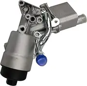 BWPEXZ Engine Oil Cooler Filter Housing Assembly 55566784 Compatible with Cruz Sonic Trax 1.4L Turbo