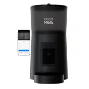 Penthouse Paws® Smart WiFi Automatic for Cats, Dogs Feeder with Camera, 6L Black