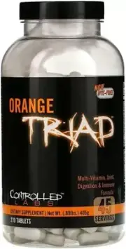 Controlled Labs Orange Triad All-in-One Multivitamin Formula 270 Tablets 04/2026