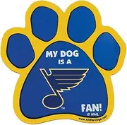 NHL St. Louis Blues Paw-Shaped Magnet, One Size, Royal