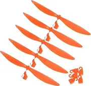HEALSOPTHY DIY Model Airplane Propellers 5 Pack Rc Plane Blades for Boys and Girls Helicopter Model Accessories