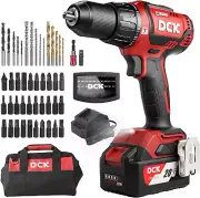 20V Brushless Hammer Drill, 531 In.Lbs, 36000 BPM, 1/2" Keyless All-Metal Chuck,