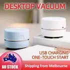 Mini Crumb Vacuum Cleaner Portable Desktop Sweeper Handheld Cordless Clean