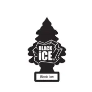 2 x Little Trees Black Ice Air Fresheners - Car Truck Taxi Uber Home Pack of 3