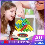 HOT Tetra Tower Game Stacking Blocks Balance Puzzle Assembly Bricks Tetris KIds~