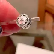 NEW Genuine Pandora Silver Magnolia Bloom CZ 792085PCZ Charm