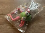 Rare Merry Makers Frog Bug Frogbug Green Plush Finger Puppet Toy New