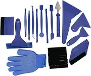 Vaguelly 21pcs Auto Tinting Film Kit Window Tint Tool Car Wrapping Squeegee Film Cutter for Flat Curved Surfaces