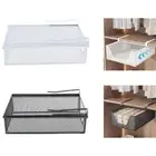 Under Cabinet Hanging Drawer Under Shelf for Laundry Room Bathroom Office