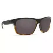 Costa Slack Tide Matte Black/Tortoise Frame w/Gray 580P Lenses 06S9035-90350260