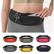 Canvas Running Waist Bag -Waterproof Unisex Multifunction Sports Belt Pouch Pack
