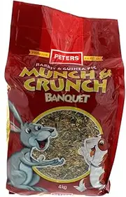 Peters Rabbit & Guinea Pig Munch & Crunch 4Kg