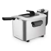 Kambrook 4-Litre Golden Crisp Deep Fryer - Stainless Steel