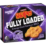 Arnott's Shapes Fully Loaded Korean BBQ 130g