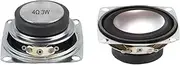 ISolderStore Pack of 2pcs 2" 4Ohm 3W Full Range Audio Speaker Stereo Woofer Loudspeaker for Arduino