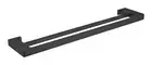 Nero Tapware Pearl Double Towel Rail 600mm Matte Black NR8024dMB