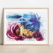 Ike Ballpoint Pen Print, Fire Emblem Art Poster