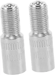 2pcs Valve Extension Cap Universal Flexible Tire Valve Extenders Tire Valve Extensions Degree Angle Bent Valve Adaptor Tire Inflator Extension Tire Valve Stem Extenders