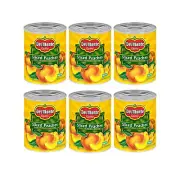 Canned Sliced Yellow Cling Peaches In Heavy Syrup 29 Ounce (Pack Of 6