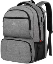 Lunch Backpack, Insulated Cooler Backpack Lunch Box Backpack for Men Women Gray