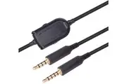 Replacement Cable Inline Mute Volume Control with Microphone for Astro A10/A40/A30/A50 Headsets Cord Lead