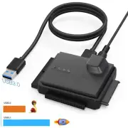 [UL Certified] USB 3.0 to IDE/SATA Hard Drive Adapter for 2.5"/3.5" SATA HDD/SDD