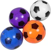 LAPYAPPE Summer Fun Inflatable Soccer Balls 4pcs Beach Toys for Boys and Girls Pool PVC Floating for Outdoor Play