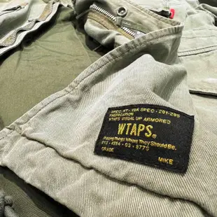 【希望商店】WTAPS M-65 JACKET 17SS 經典 水洗 軍事 夾克