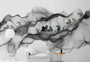 Horse On Mountain Removable Wall Mural A13