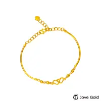 在飛比找博客來優惠-JoveGold漾金飾 往日甜蜜黃金手環