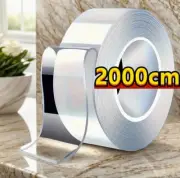 Ultra-Strong Double-Sided Nano Tape - Crystal Clear, Washable