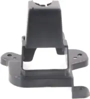 Fits MAZDA 3 14-16 GRILLE BRACKET LH, Plastic, Hatchback/Sedan