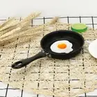 1 Pcs 12cm Non-Stick Egg Pancake Omelet Mini Fry Frying Pan Mini Cookware Black