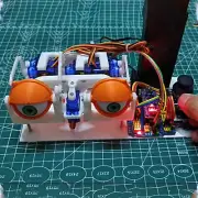 Animatronic Eyes DIY kits for Arduino Bionic robot SG90 servo Joystick control