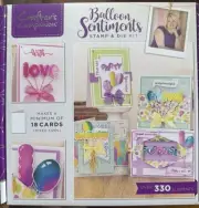 Crafters Companion Subscription Box #19 Balloon Sentiments Stamp card kit