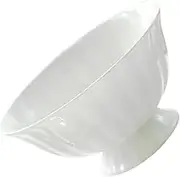 DINHEAROM 1Pc Ceramic Rice Bowl Elegant Tableware for Noodles Soup and Porridge for Home Restaurants and Celebrations Versatile Dining Essential