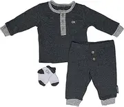 [Calvin Klein] Baby Boys 4 Pieces Pant Set With Socks