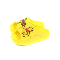 在飛比找蝦皮商城優惠-Disney 迪士尼 小熊維尼 拖鞋 中童 童鞋 黃色 D5