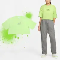 在飛比找Yahoo奇摩購物中心優惠-Nike 短袖上衣 NSW Swoosh Tee 女款 螢光