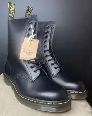 Dr Doc Martens 1490 Bex Smooth Leather Lace Up Boots US Men 6.5 Women 8 NIB