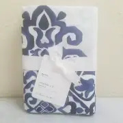 Pottery Barn Asher Medallion Percale Standard Sham Twilight (Set of 2)