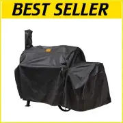 Oklahoma Joe’s Heavy-Duty Offset Smoker Cover - Weather-Resistant Protection