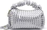 [wxvvfel] purses for women designer crossbody bags for women small handbag woven bag